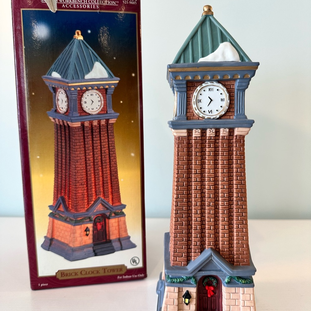 Santa’s Workbench - Brick Clock Tower